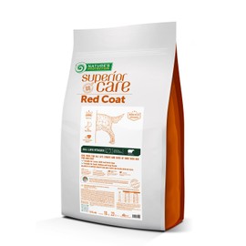 Nature's Protection Superior Care Grain-Free Dry Dog Food - High Protein, Coat Shine Dog Food for All Breeds Red Coated All Life Stages Dogs, Fresh Pet Meal, Lamb, 22 lb