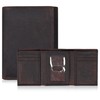 Tri fold Leather Wallet for Men with RFID | Slim