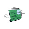 Take Your Own Tabletop Plate Sign | Size: 74x52mm |