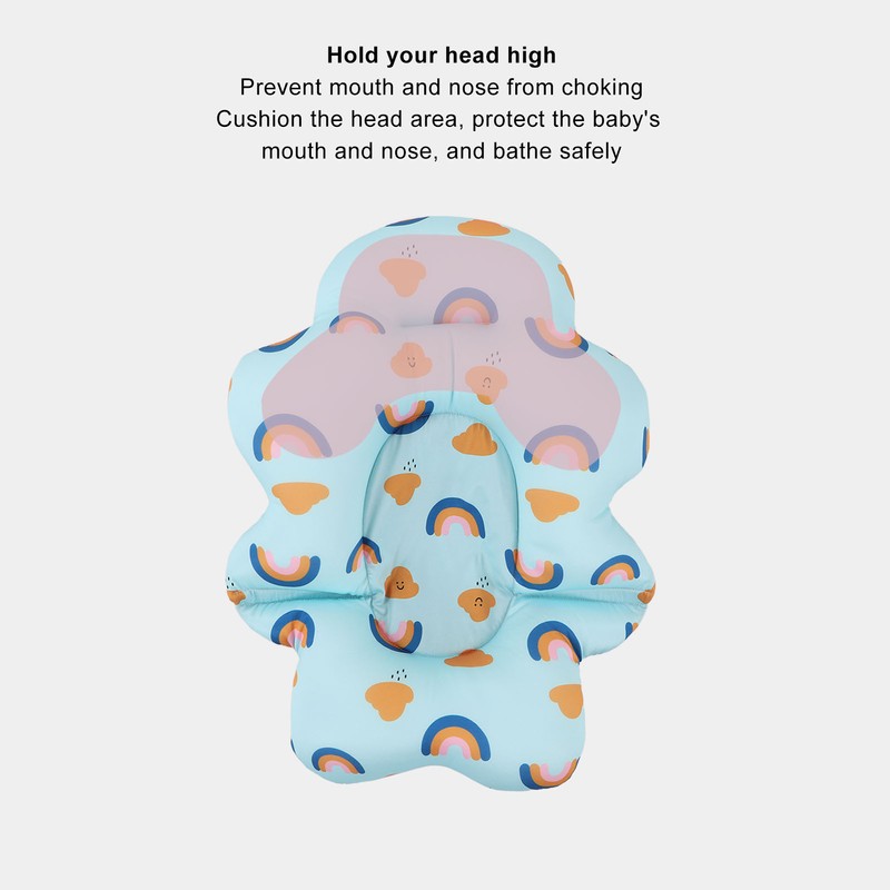 Baby Bath Seat Universal Floating Foldable Soft Comfortable Baby Bathtub