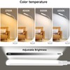 White LED Floor Lamp, 18W 1800lm Super Bright Dimmable Floor