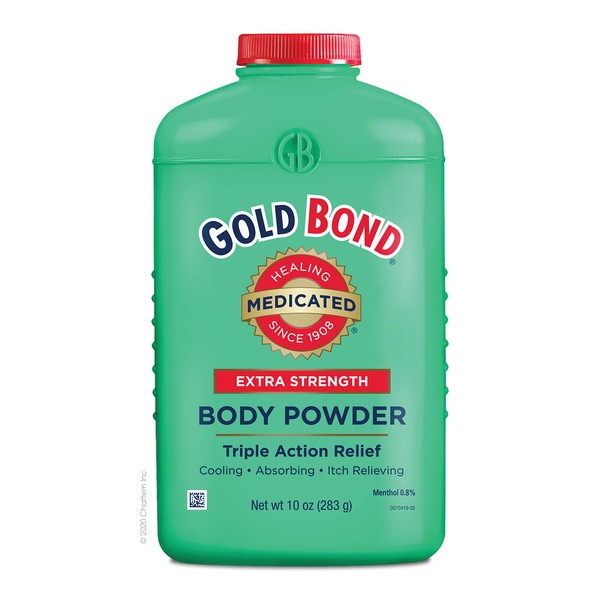 Gold Bond Extra Strength Medicated Body Powder 10 oz., Cooling, Absorbing & Itch Relief