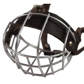 Metal Wire Basket Dog Muzzle Pug, French Bulldog. Circumference 11", Length 2.25"