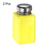 HARFINGTON 2pcs Solvent Alcohol Dispensers 180ml(6oz) Push Down Liquid Dispenser