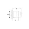 Grohe 27693000 Euphoria Cube Wall Mount Hand Shower Holder