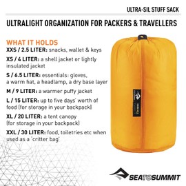 Sea to Summit Ultra-Sil Stuff Sack L Bag Mountaineering, Mountaineering & Trekking, Adults Unisex, Green (Green)
