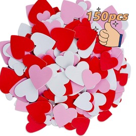 Jtnohx - Pegatinas de espuma de corazón, autoadhesivas, varios tamaños, para manualidades, niños, para uso multidía