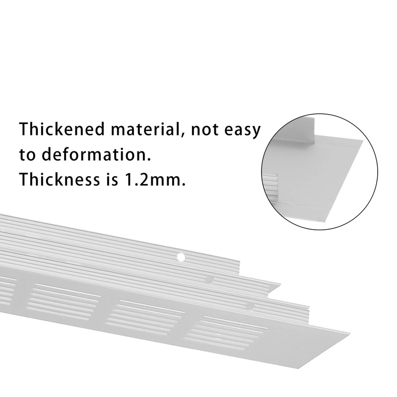 2PCS Air Vent Cover,TTZEZE Aluminium Alloy Rectangle Vent Covers for