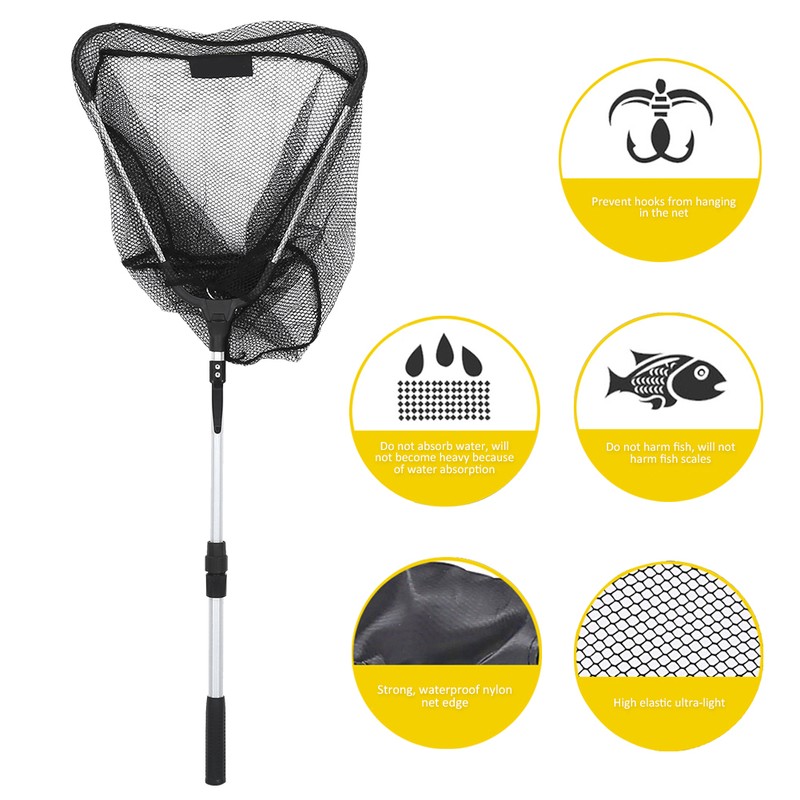 Integrated Waterproof Aluminum Alloy Telescopic Triangular Folding Portable Nanometer Fishing