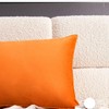 Sofa Lumbar Throw Pillow Lumbar Protection Soft Comfortable Plush Long