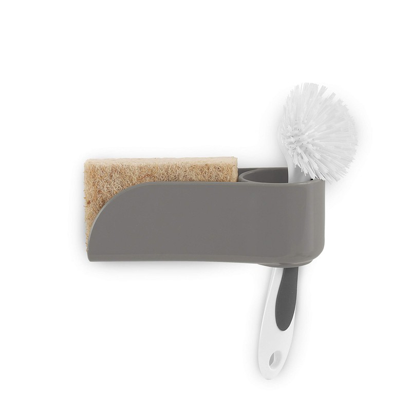 Spectrum Diversified Royo Sponge & Brush Holder, Gray, 10912