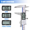 Digital Vernier Caliper, IP54 Waterproof Digital Caliper, 150mm Calipers Measuring