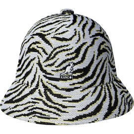 Kangol Carnival Casual - Lavender Leopard/XL Bucket Hat, White Zebra, X-Large