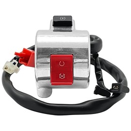 Mabutingti Rechter Start Stopp Ausschalter Kill Switch passend für Honda Shadow Spirit 750 VT750 VT750C2 2007-2014 35130-MFE-672 35130-MFE-671