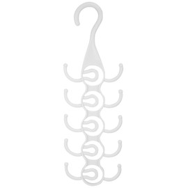 Tie Rack for Closet, One Piece Clothes Hanger Belt Organizer Hanger Vertical Closet Hanger Scarves Hanger Organizer for Home