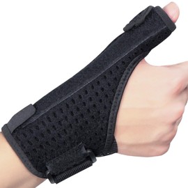 [Fiiiche]親指サポーター 腱鞘炎 親指の付け根が痛い 手 親指 テーピング(左用)