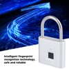 Fingerprint Padlock High Security Fast Unlocking Waterproof Long Lasting Smart