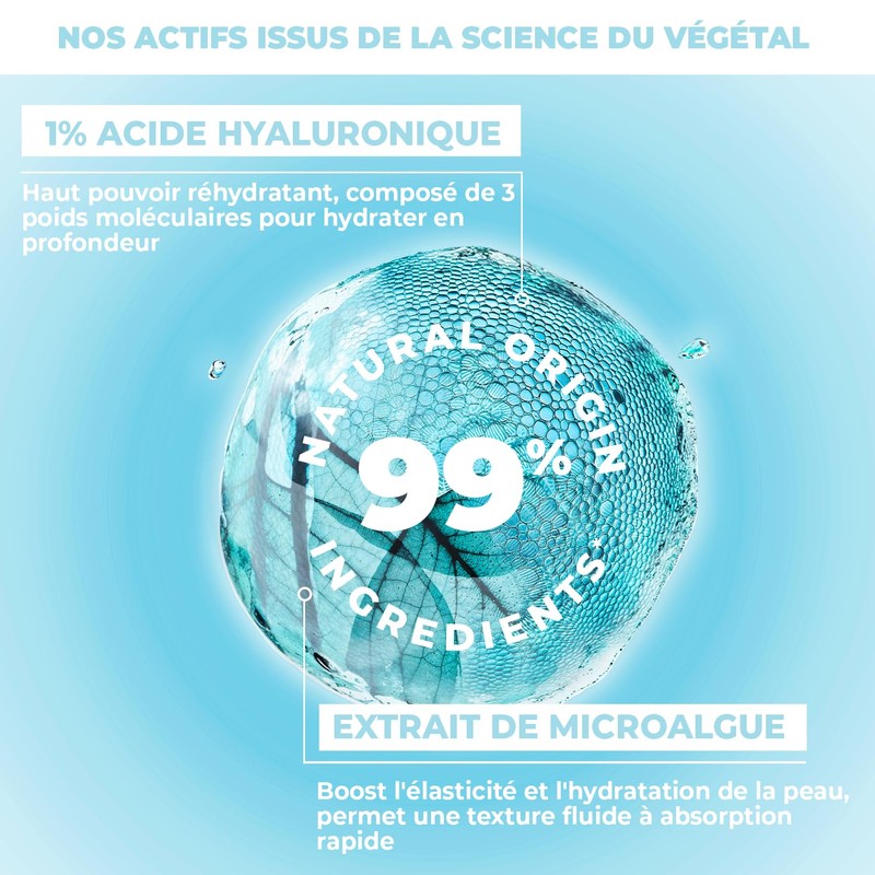 Energiqa Feuchtigkeitsspendendes Gesichtsserum mit Hyaluronsäure – Roll-On-Format – Feuchtigkeitspflege, aufpolsternd