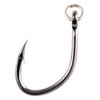 Owner American 5129R-111 Ringed Offshore Bait Hook, Size 1/0, Needle