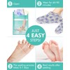 DERMAL KOREA Foot Peeling Mask 3 Pack For Dry Foot