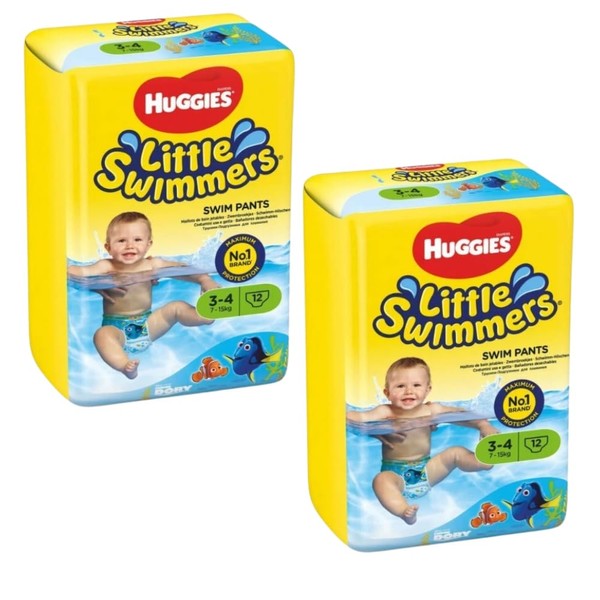 Little Swimmers Swim Pants for Babies Size 3-4 (10-17 kg)