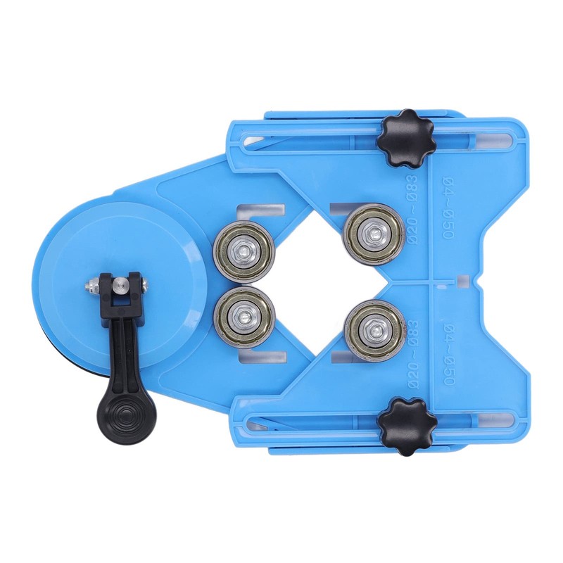 EIMSOAH Blue Drill Bit Hole Saw Guide Jig, Tile Hole