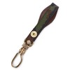 IL BISONTE Key Chain, Key Ring, Leather, Genuine Leather, Cowhide