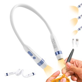 Caydo Knitting Light K1 Pro, Zoomable Neck Light for Knitters & Crocheters