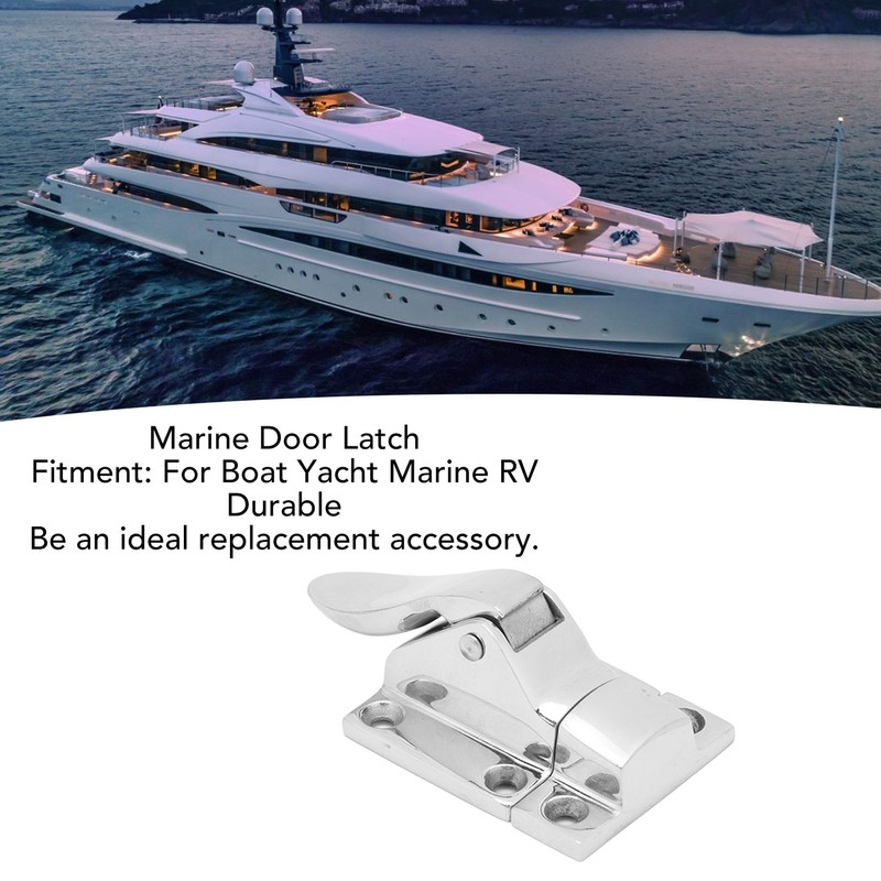 2Pcs Marine Grade Door Latch 48 X 38mm 316 Stainless