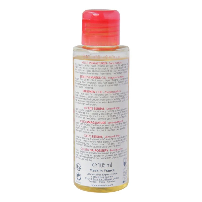 Mustela Maternidad Aceite Orgánico Anti Estrías 105 Ml