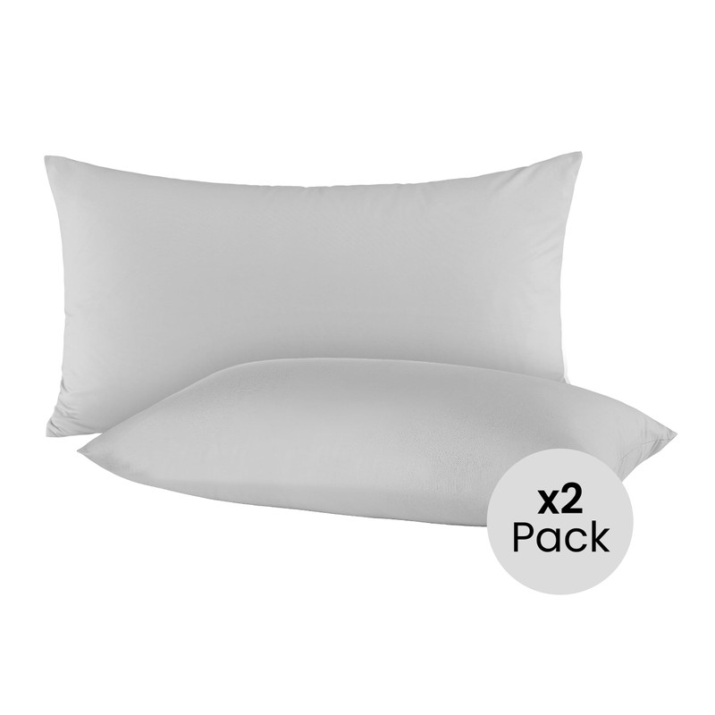 Pack of 2 Cotton Renforcé Cushion Covers, Cushion Covers 40