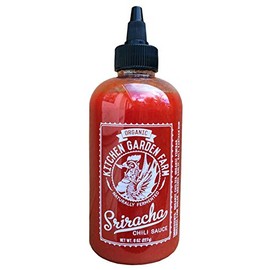 Kitchen Garden Organic Sriracha, 8-Ounce Bottles (Pack of 12)