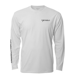 Denali Performance Fishing Men’s Teaser UPF 50+ ProtectUV Mega Solar - Redfish (White, Small)