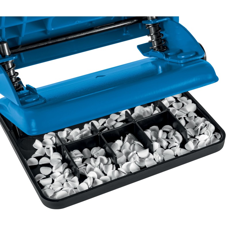 VON Leitz 50200035 Hole Punch for 20 Sheets, Stop Rail