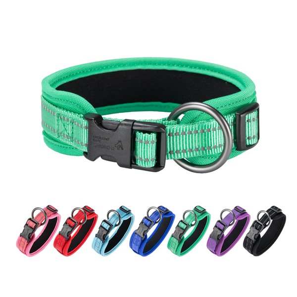EXCELLENT ELITE SPANKER Premium Dog Collar Ultra Comfort Padded Dog