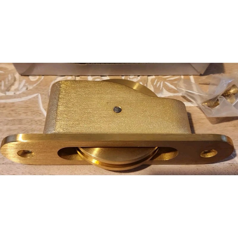 Rockwell Solid Brass Sash Pulley 2-7/8"