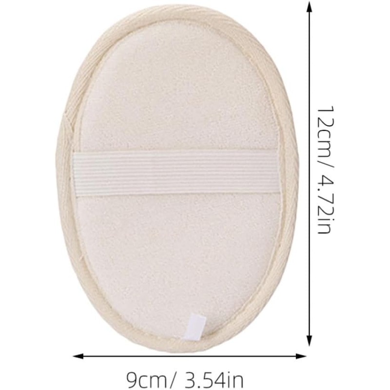 Esponja de Lufa Exfoliante para Baño – Pack 5 Ovaladas