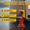 BESTOOL 15 Ton(33000 Ibs) Shipping Container Jack Lug with U-Shaped