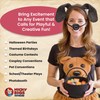 Nicky Bigs Novelties Unisex-Adult Puppy Floppy Dog Ears Headband, Nose