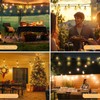SANBEN 100ft String Lights with Remote, 50+2 LED Bulbs Dimmable