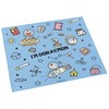Skater KB4-A Doraemon Lunch Cloth, 16.9 x 16.9 inches (43