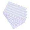 Vanpad Lined Sticky Notes 4X6 in Light Purple Pink Ruled