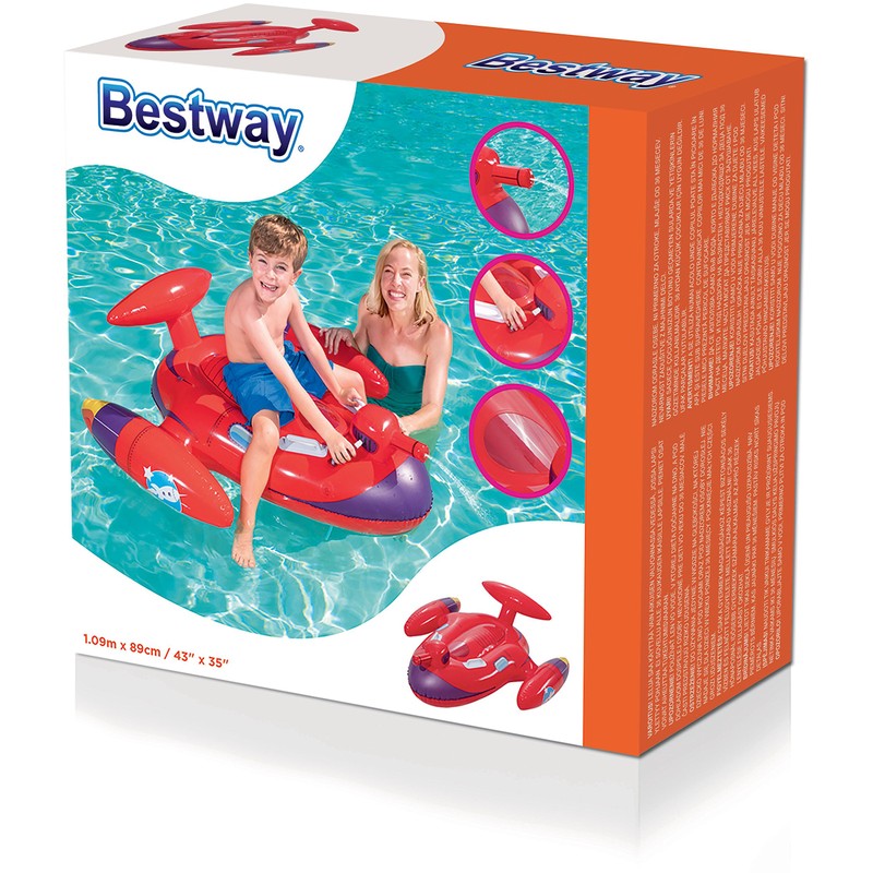 Bestway Schwimmfigur Space Splasher, ab 3 Jahren, 109 x 89