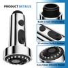 3 Modes Tap Attachment Pull Out Shower Head Kitchen Tap