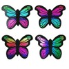 Celamirio Iridescence Butterfly Stickers Disposable Nipple Covers 2 Pairs