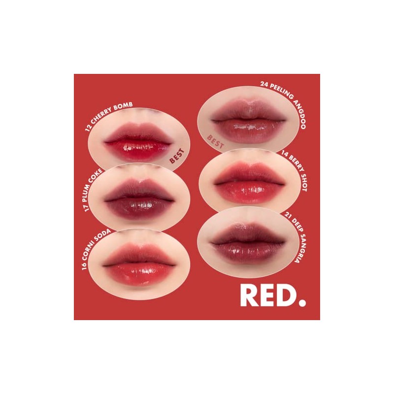 rom&nd Juicy Lasting Tint 22 POMELO SKIN, Vivid color, Juicy