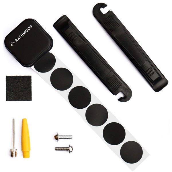 Rathmoor 6 Glueless Puncture Repair Kit in Metal Tin with