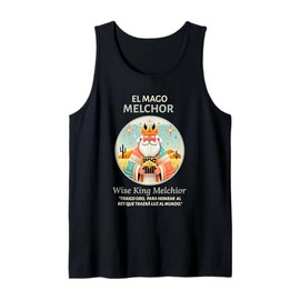 Wise King Melchior Design - El Mago Melchor Tank Top