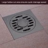 GLOGLOW Floor Drain Thickened Stainless Steel Heavy Duty Home Bathroom