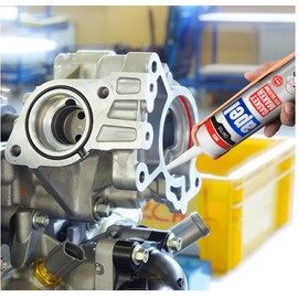 APEL High Performance RTV High-Temp Silicone Gasket Maker and Sealant Heat Resistant from 104ºF to 572ºF Red, 10.2 oz.- 2 Pack